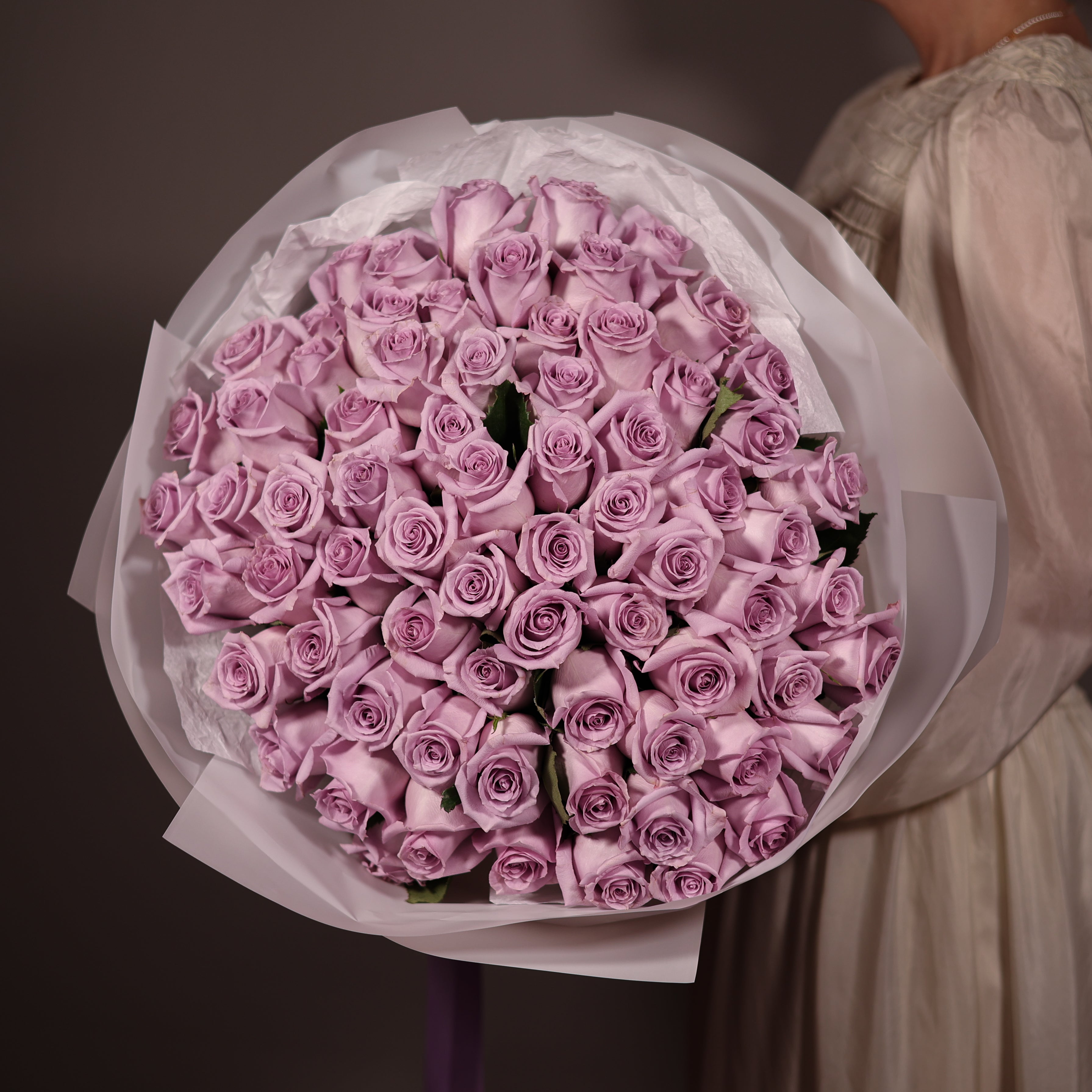 Lavender Long-Stem Roses bouquet