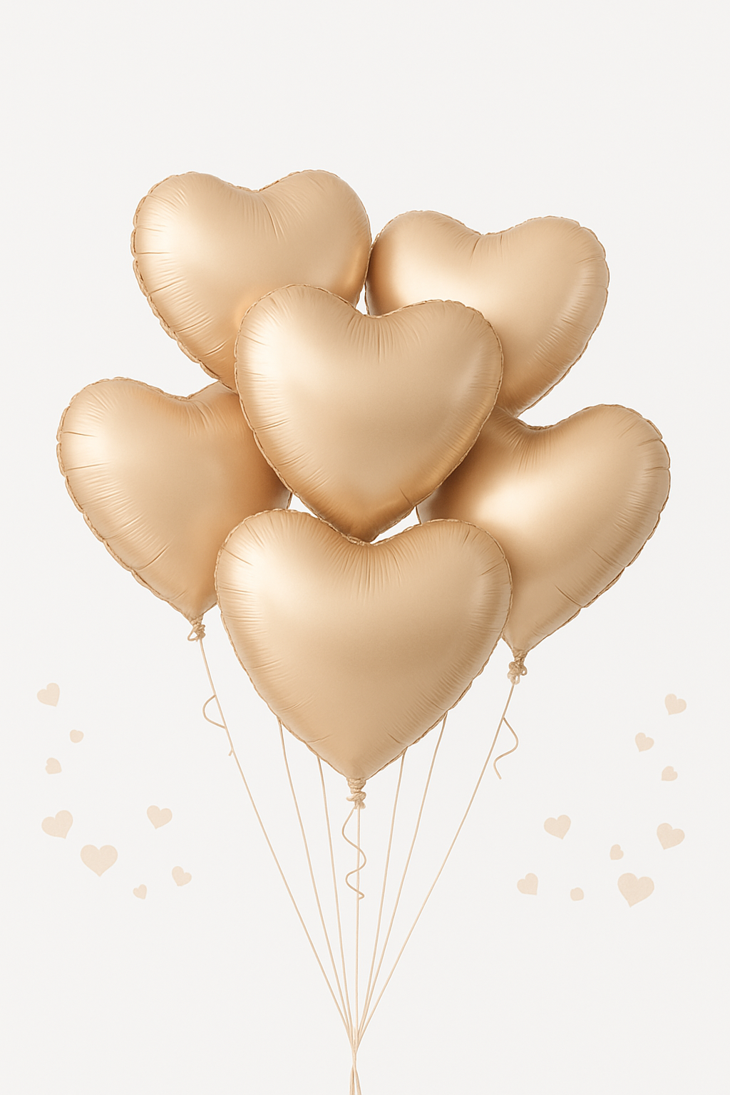 Cream Balloons Bundle 7pc.