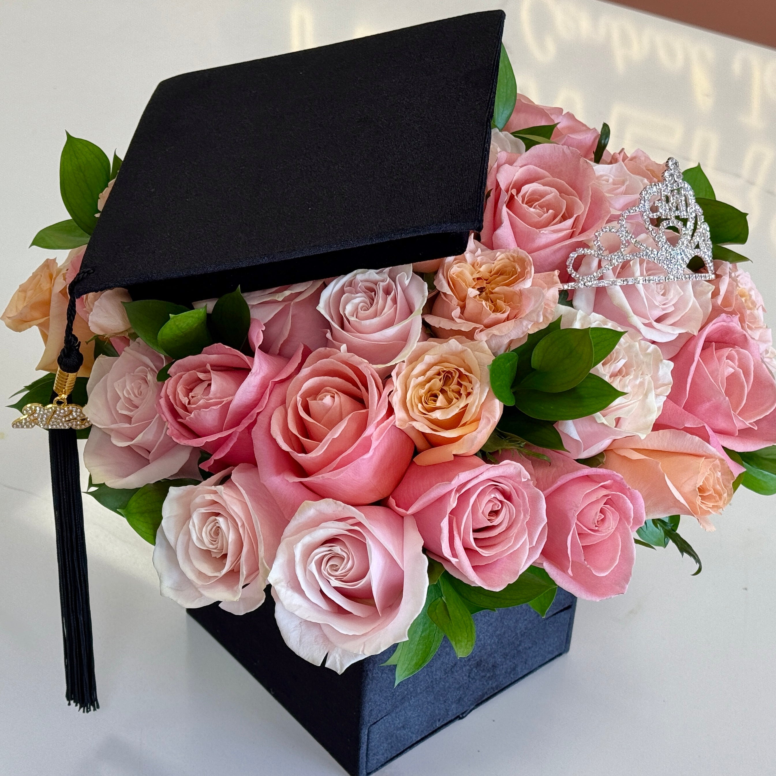 TOO COOL FOR SCHOOL Pink Roses Special Flower Box