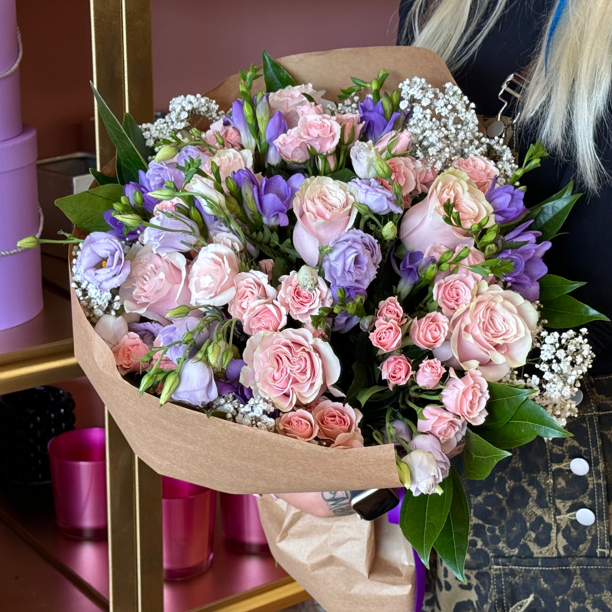 MIKAELA Pink & Lavender Signature Bouquet