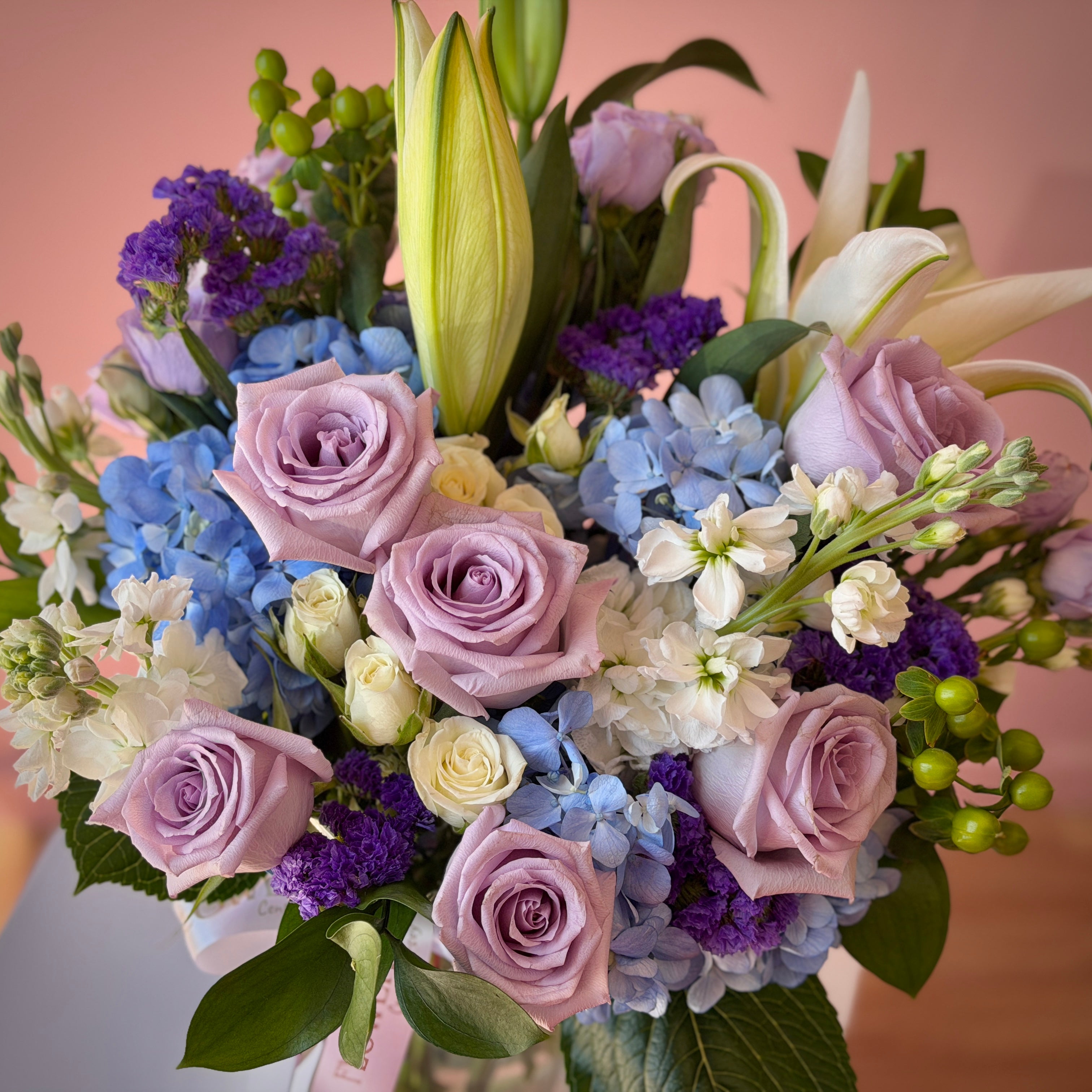 REGINA Purple & Blue Signature Vase